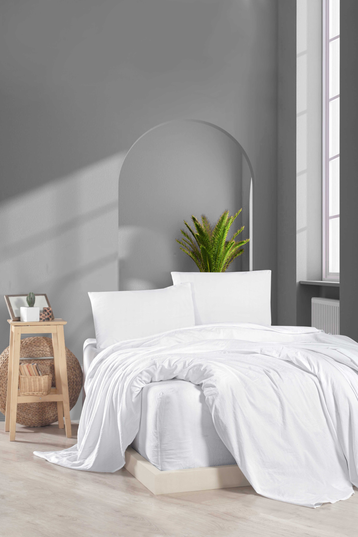 Bel PolyCotton Saten Yastık Kılıfı 236 TC / 93 Tel